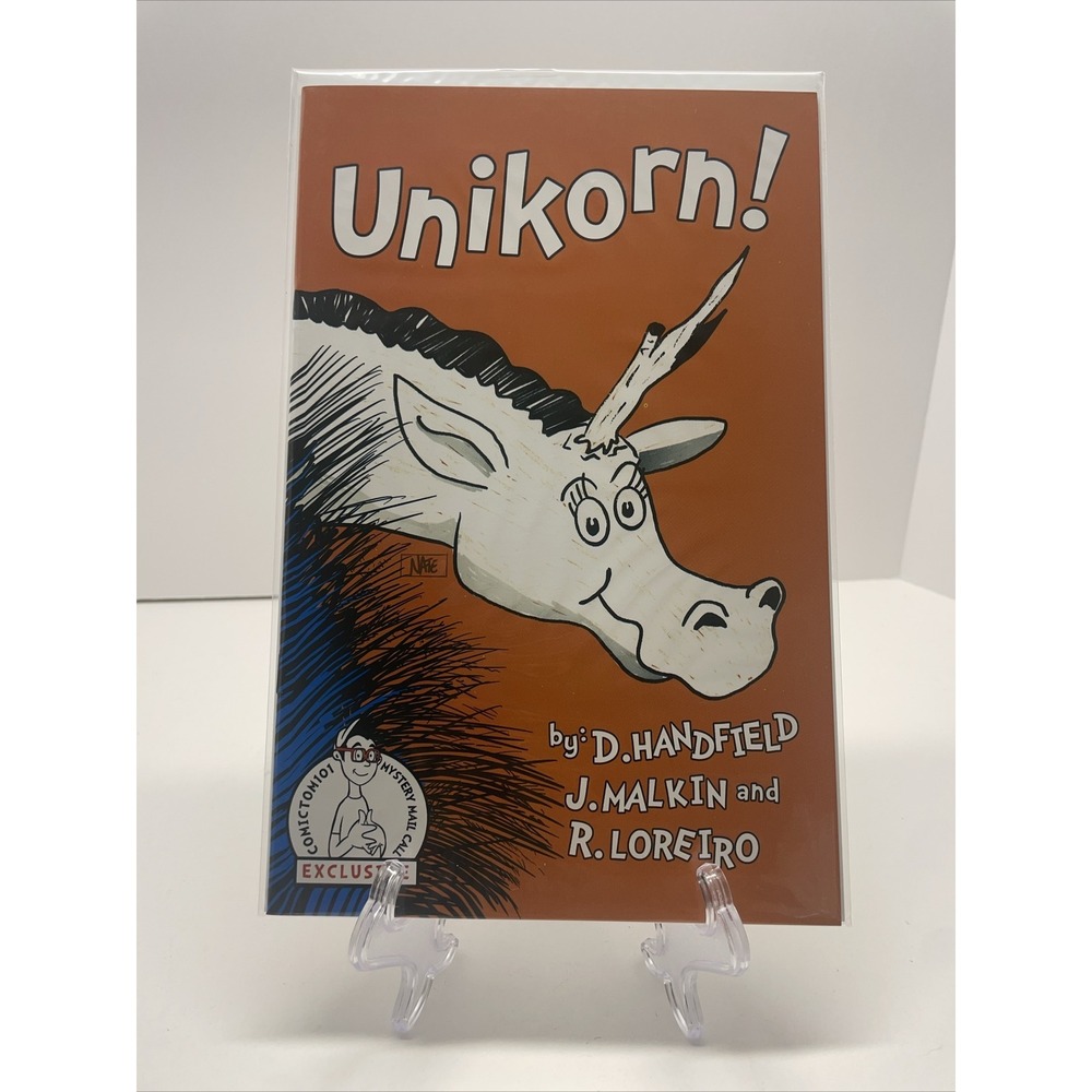 Unikorn! #1 2021 Dr. SUESS homage Exclusive Variant Cover Scout Comic Book